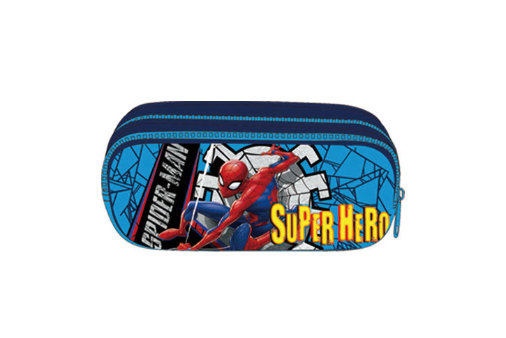 קלמר ספיידרמן 2 תאים כחול/תכלת