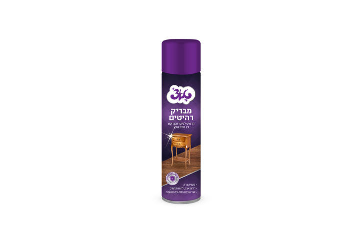 תרסיס מבריק רהיטים - טאצ` 400 מ``ל