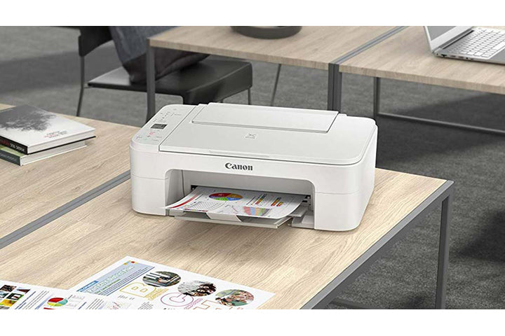 מדפסת משולבת הזרקת דיו Canon PIXMA TS3351 WHITE
