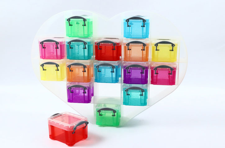 ארגונית מעוצבת לב - 16 תאים