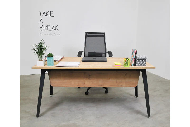 مكتب بدون تمديد، عرض 120 سم، ليماس، لون UD