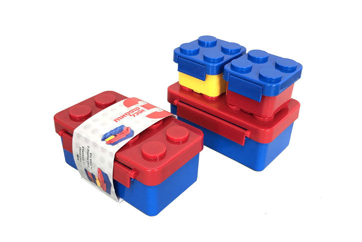 שלישיית קופסאות אוכל - לגו