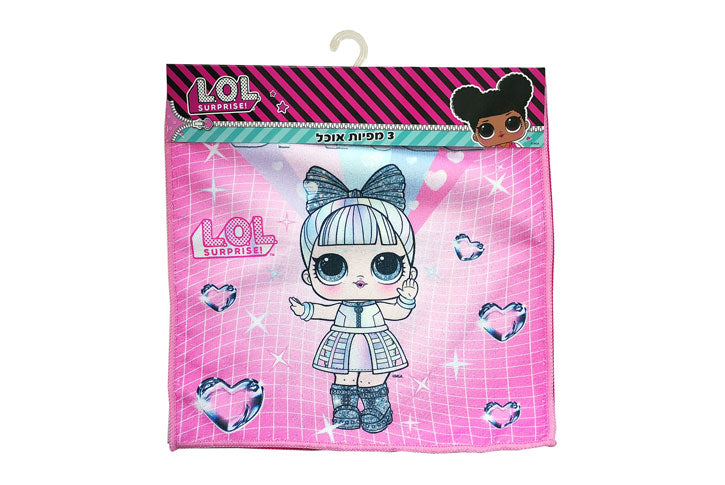 מפיות אוכל דגם LOL