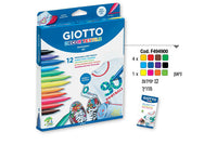 סט 12 טושים GIOTO טקסטיל 494900