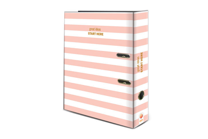 קלסר גב 8 פסים ונקודות