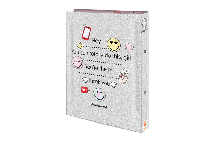 קלסר פוליו קרטון משודרג - סמיילי