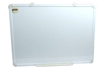 לוח 120X240 מחיק מגנטי קרמי מסגרת יצוקה לבנה דו צדדי