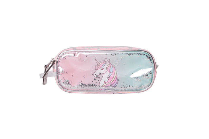 קלמר 2 תאים סטיילוש חד קרן נצנצים