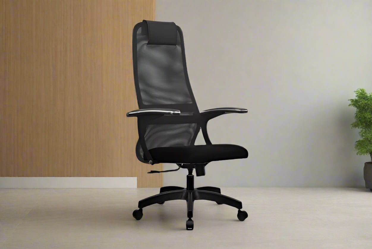 Metta SU-BM-8 Ergonomic Executive Chair Fixed Arms High Back DF.17.1.22c