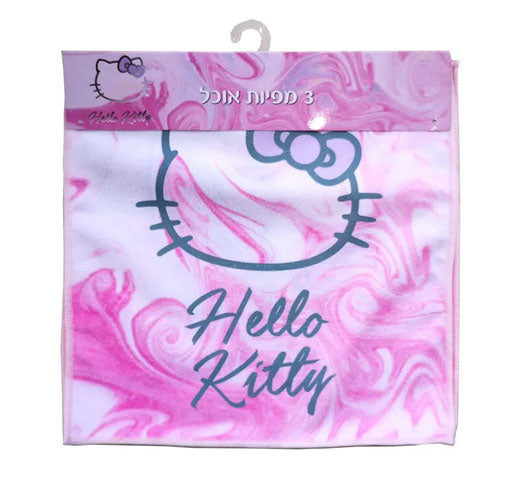 מפיות אוכל דגם הלו קיטי