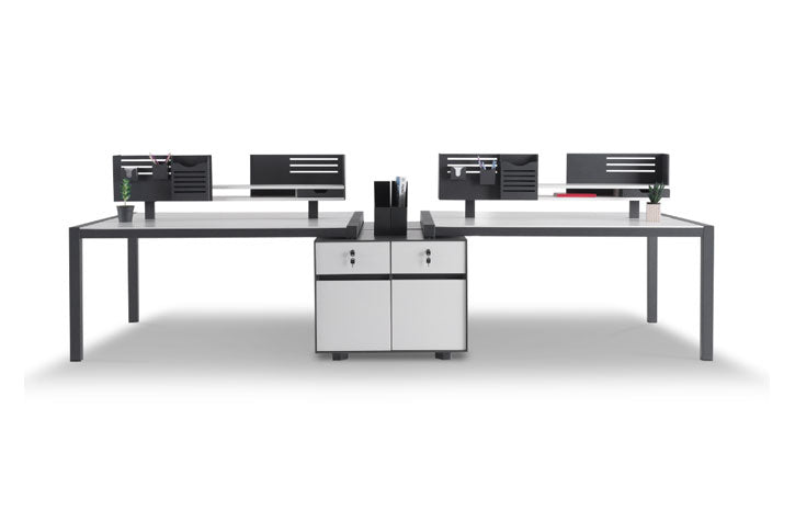 עמדת עבודה CROSS ל-4 עובדים