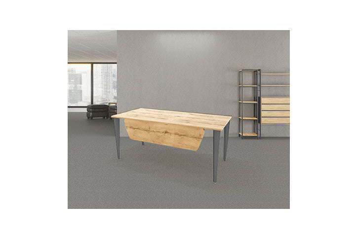 שולחן מנהל/ת CROSS  עם שלוחת מגירות צדדית רוחב 180 ס``מ