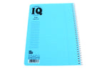 מחברות ספירלה כריכת פלסטיק נושא אחד IQ -A5 שורה