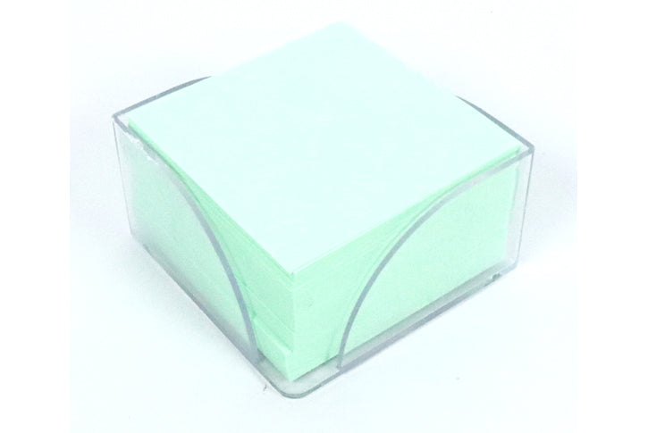 מתקן עם קוביית ממו מנייר צבעוני גובה 5 ס``מ