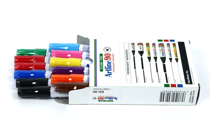 סט 12 טושי סימון ארטליין 90