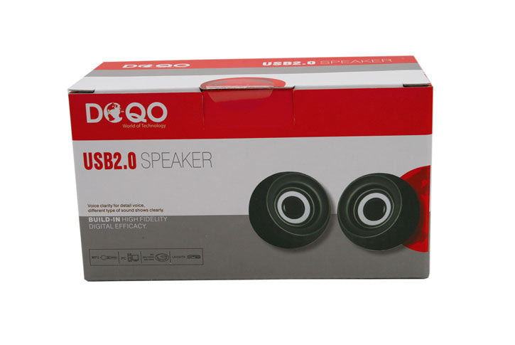 רמקולים למחשב עגולים  DOQO 2.0