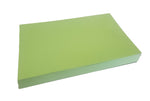 גב אחורי 290 גרם ירוק לכריכה A4