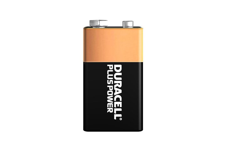 סוללה אלקליין DURACELL-מלבני 9V