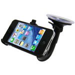 זרוע לרכב עבור  iPhone 4-שחור