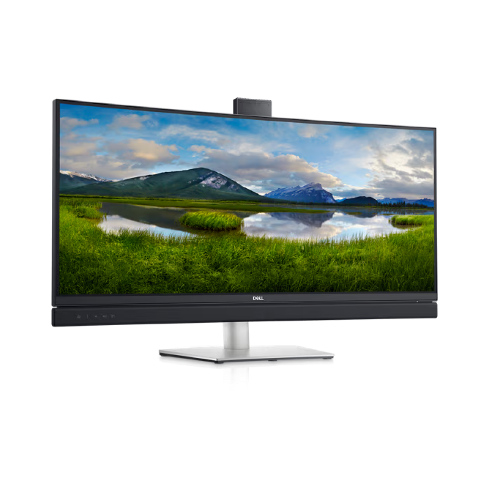 شاشة مؤتمرات الفيديو المنحنية من Dell مقاس 34 بوصة - C3422WE