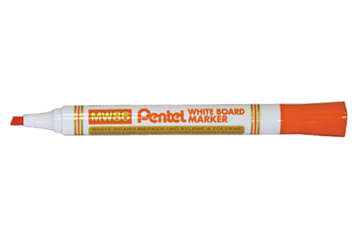 טוש ללוח מחיק קטום PENTEL MW86 כתום