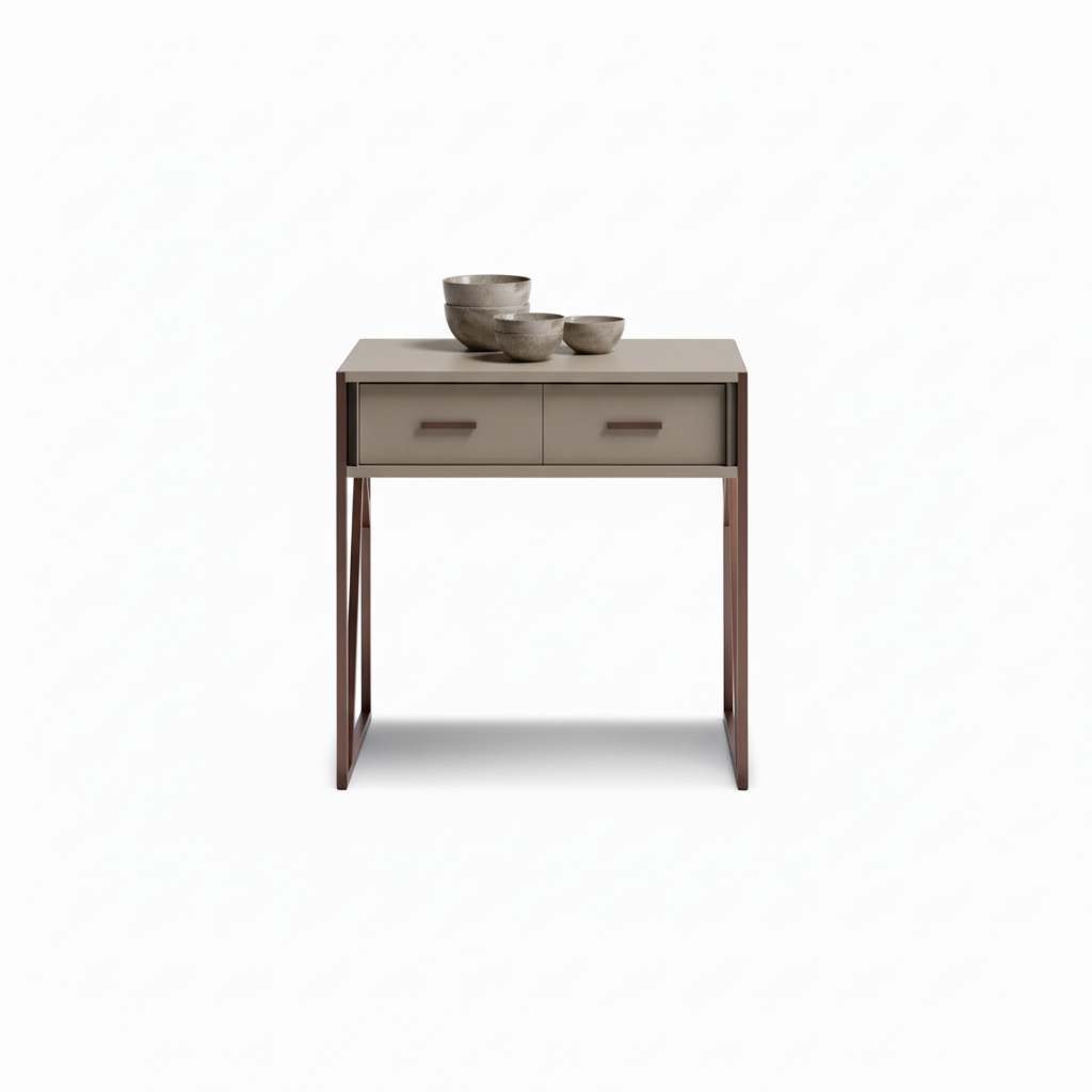 Side table front view