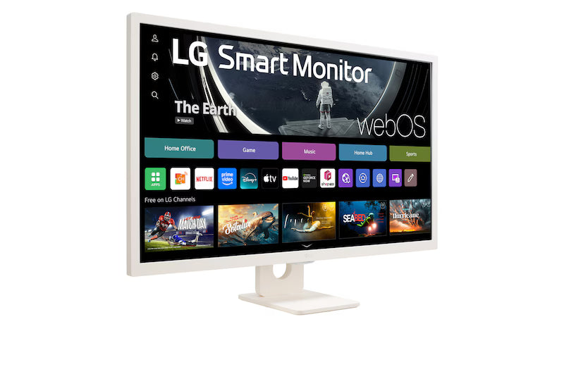מסך מחשב חכם LG 32SR50F-W MyView 31.5'' LED FHD IPS