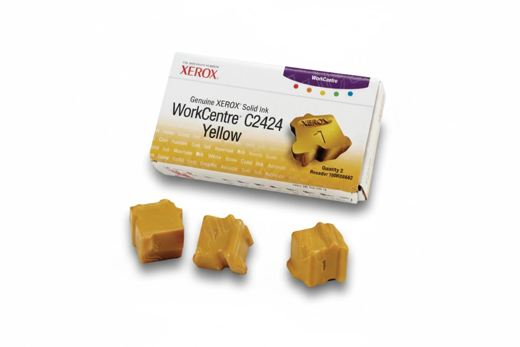 3 יחידות מקורי בצבע צהוב XEROX 108R00662  