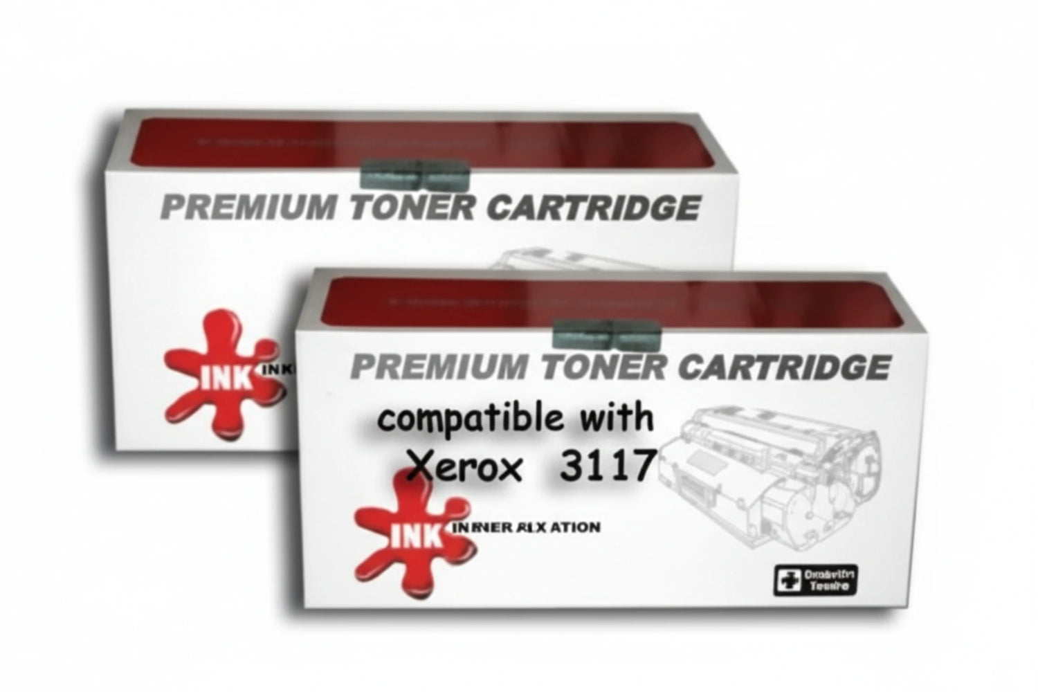 טונר שחור לזירוקס 106R01159   -3117מחיר מוזל בקניית 2 טונרים