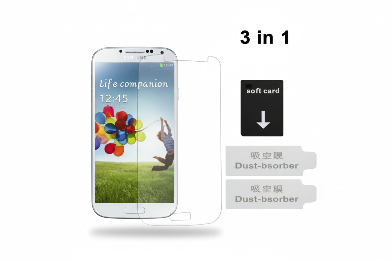 שומך מסך עבור Samsung Galaxy S IV / i9500