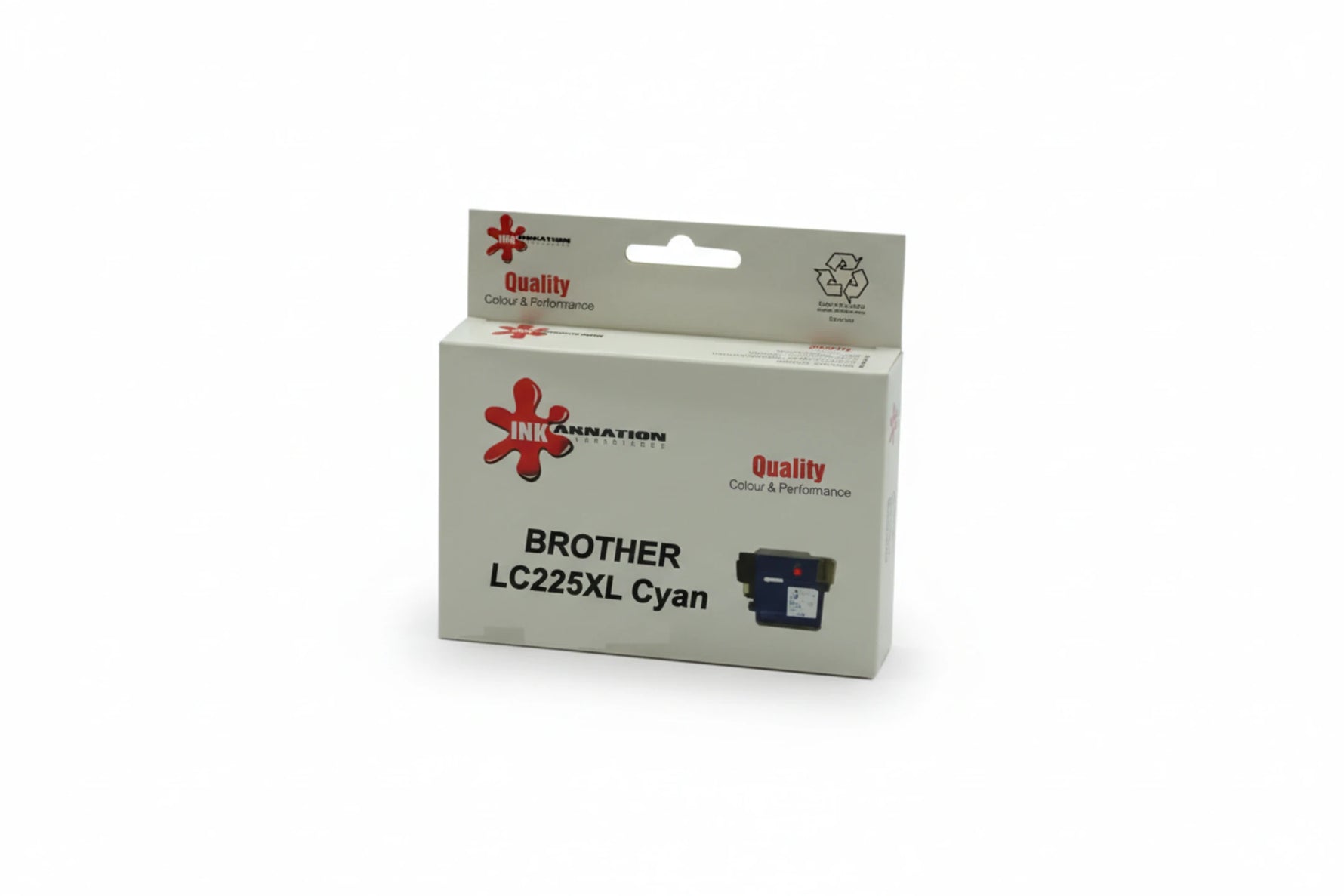 ראש דיו תואם ציאן BROTHER LC225XLC