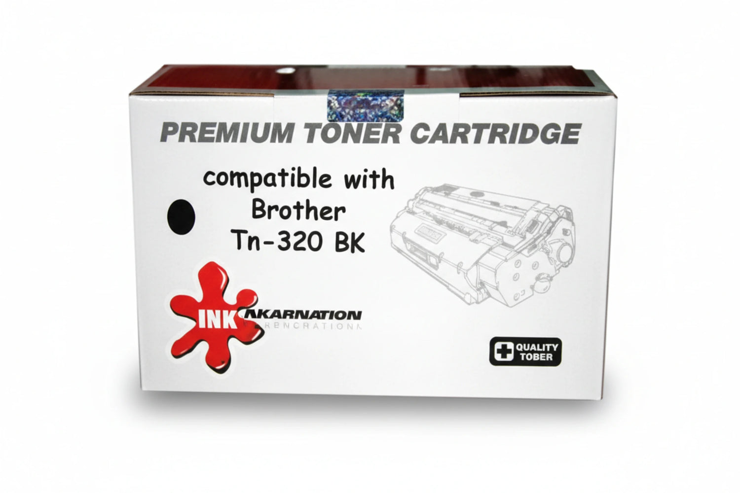 טונר חליפי שחור BROTHER TN320BK לכ-2500 דף
