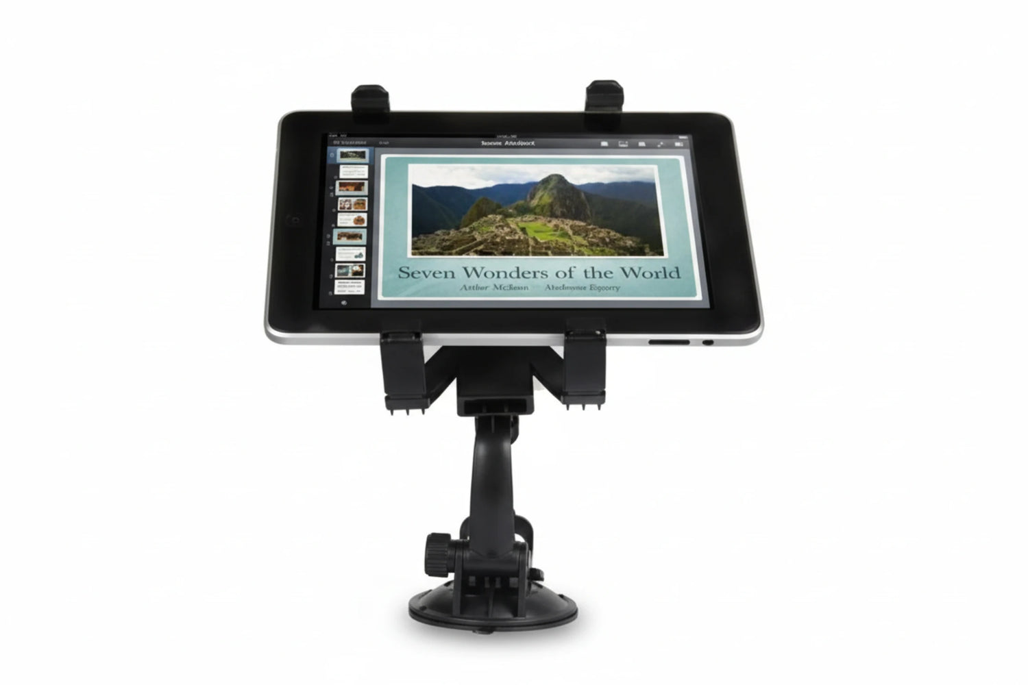 זרוע לרכב עבור 2 iPad & iPad-שחור