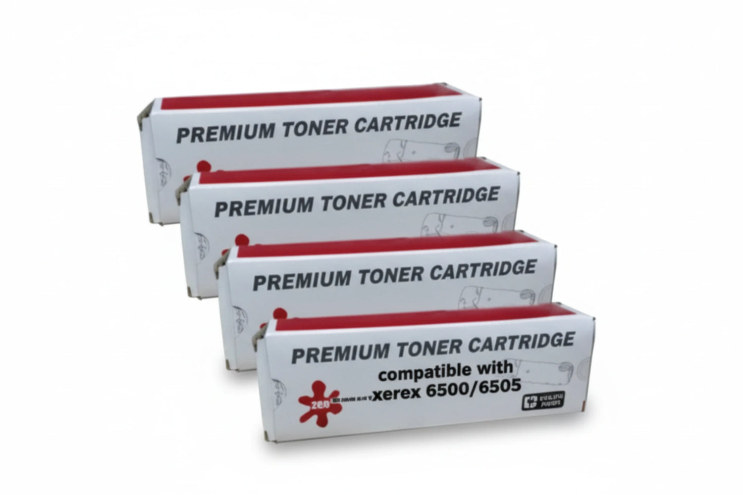 סט טונרים ,תואמים  106R01601-2-3-4