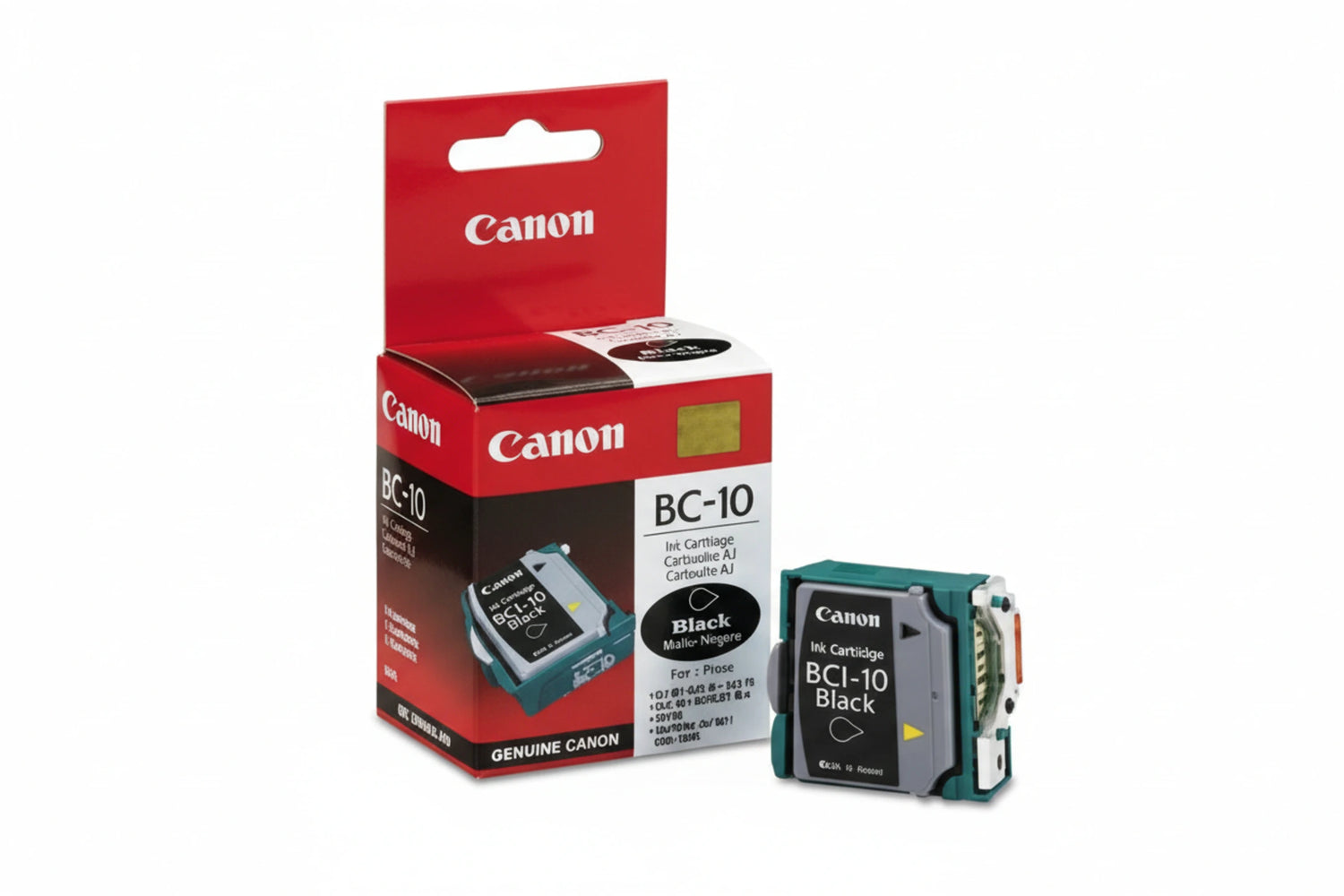 ראש דיו מקורי שחור + מילוי CANON BC10