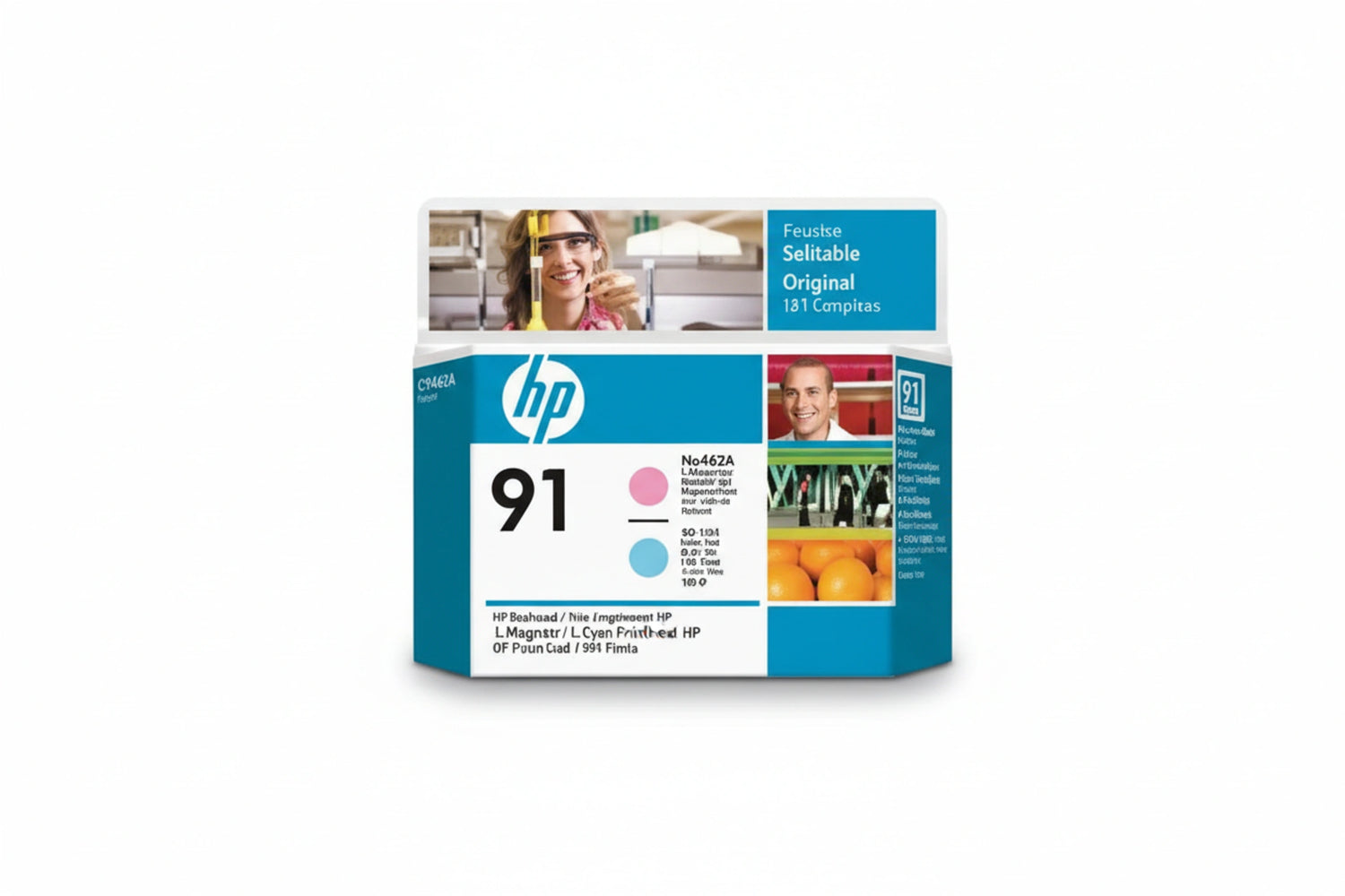 C9462A No.91 L.Magenta/L.Cyan Printhead