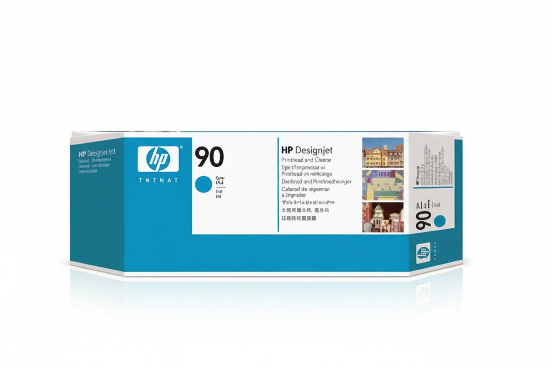 דיו למדפסת HP C5055A- Cyan(90) Printhead and Printhead Cleaner