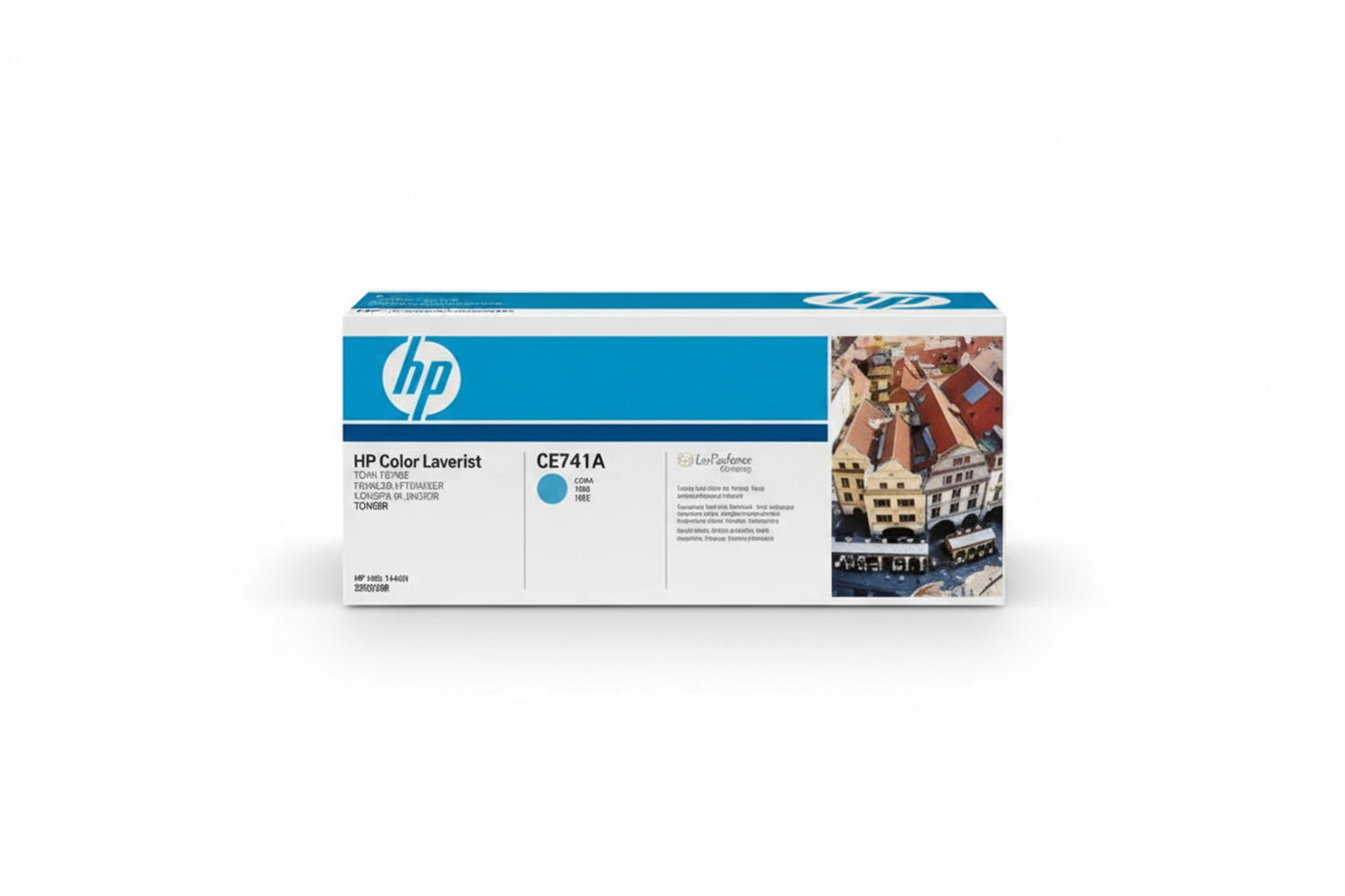 טונר ציאן מקורי HP CE741A מספיק ל-7,300 דף (HP 307A)