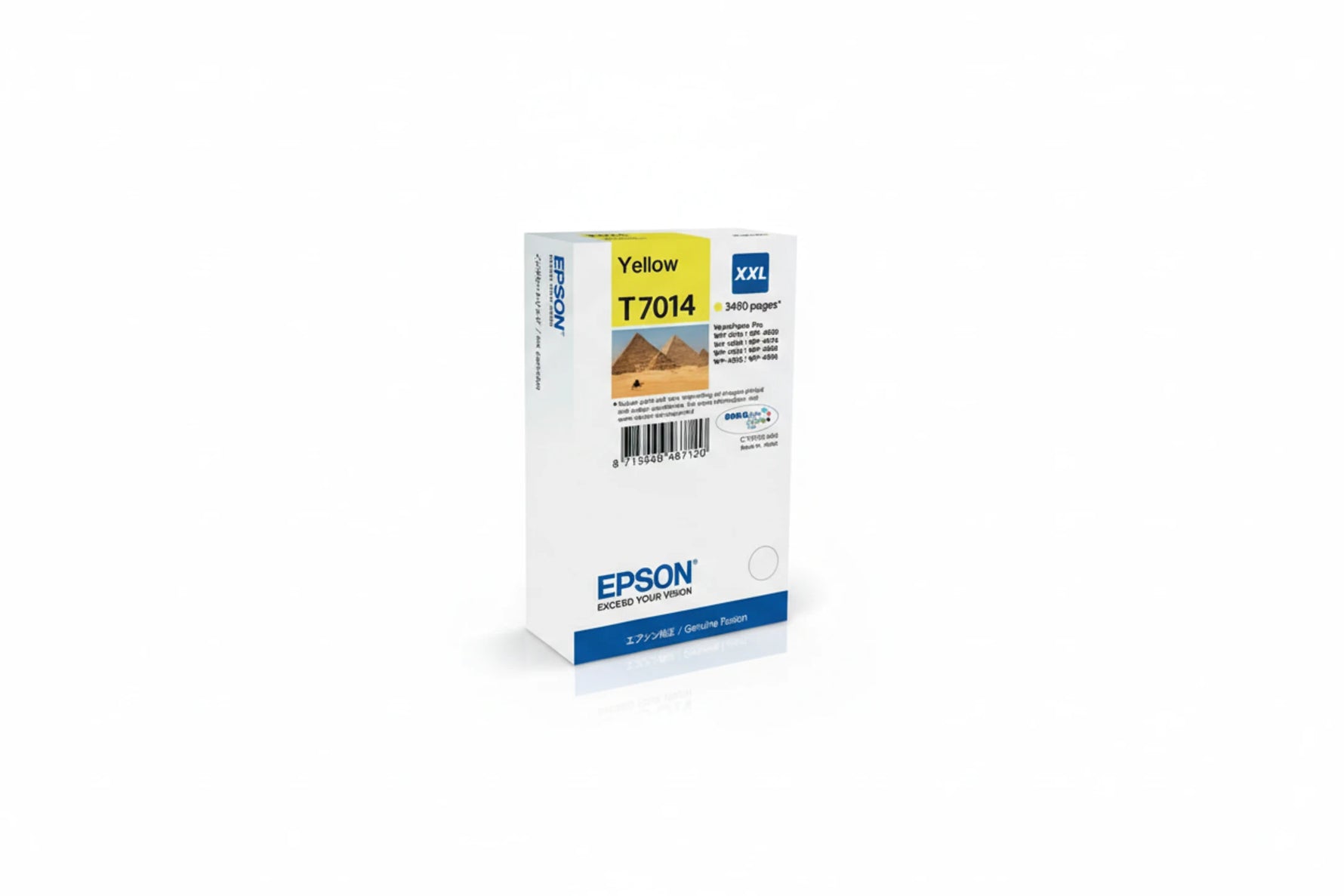 ראשי דיו צהוב מקורי EPSON T7014