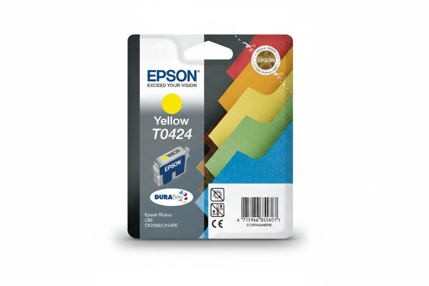 ראש דיו אפסון מקורי  צהובT0424  Yelow  