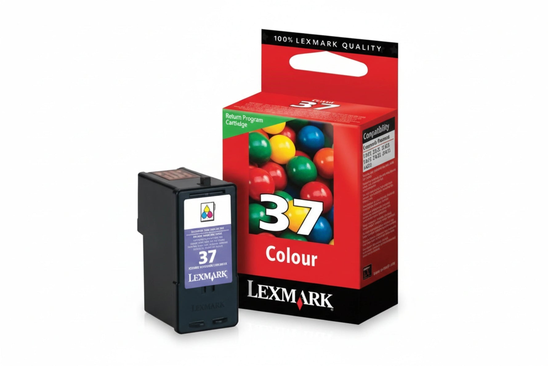 ראש דיו צבעוני מקורי (37) Lexmark 18C2140