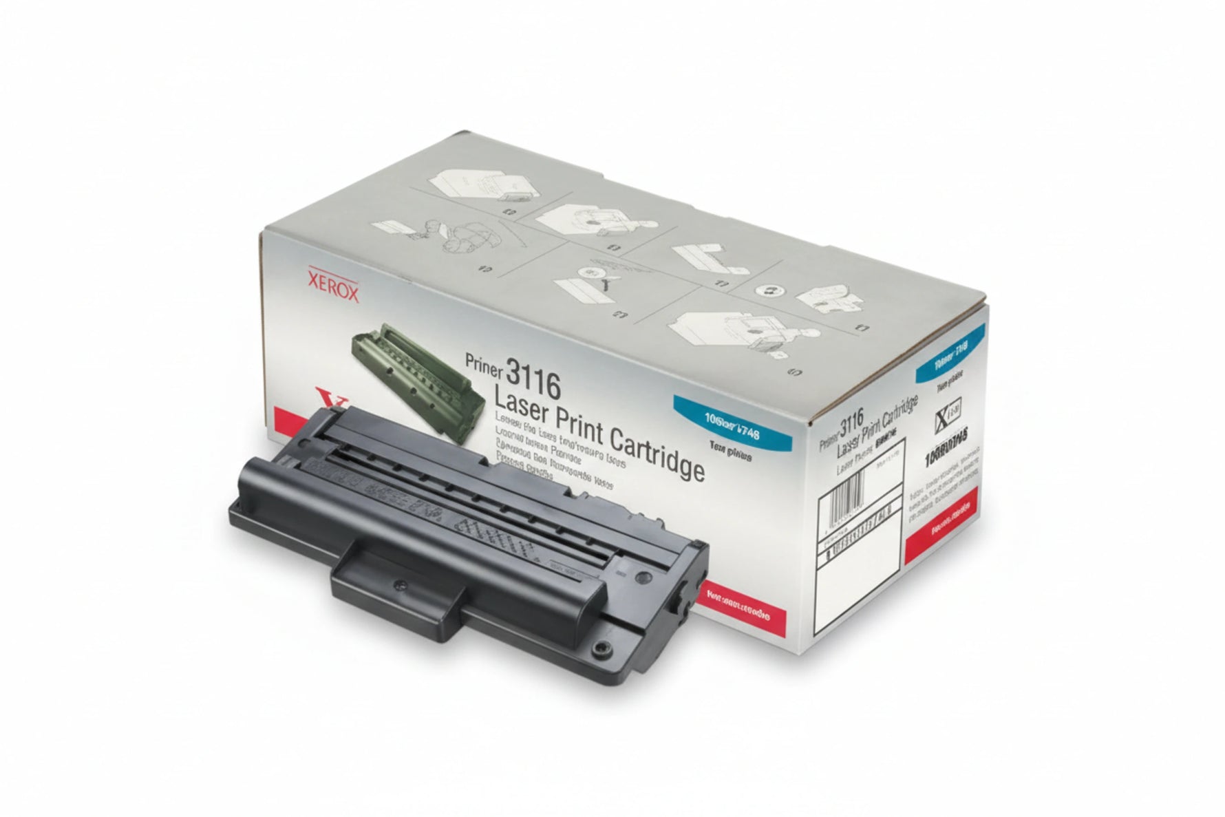 טונר שחור מקורי XEROX 109R00748 