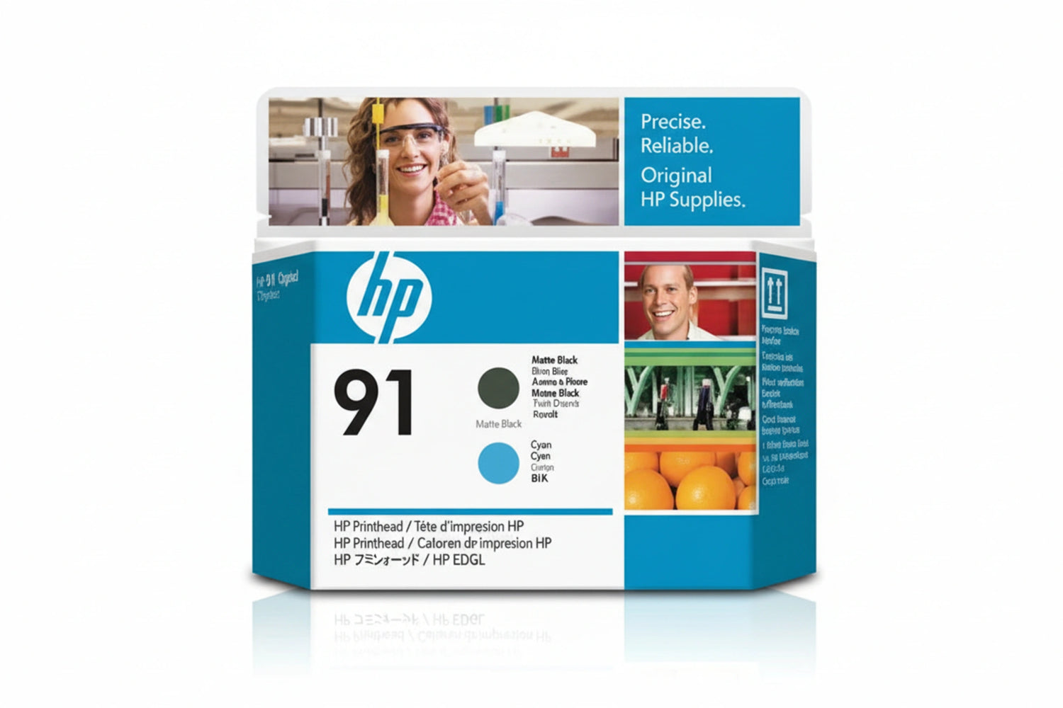 C9460A No.91 Matte Black/Cyan Printhead