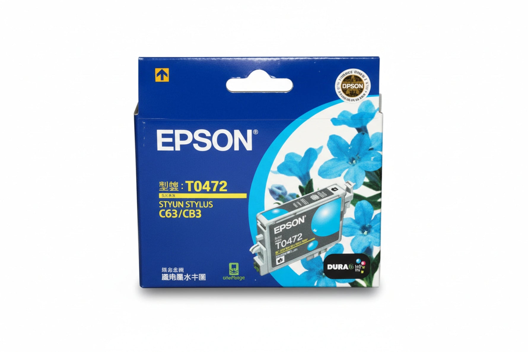 ראש דיו אפסון מקורי ציאן T0472