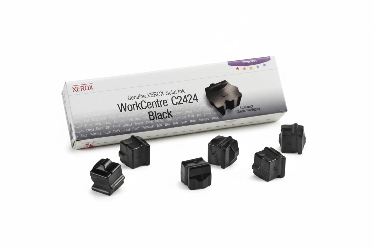 6 יחידות מקורי בצבע שחור XEROX 108R00664  