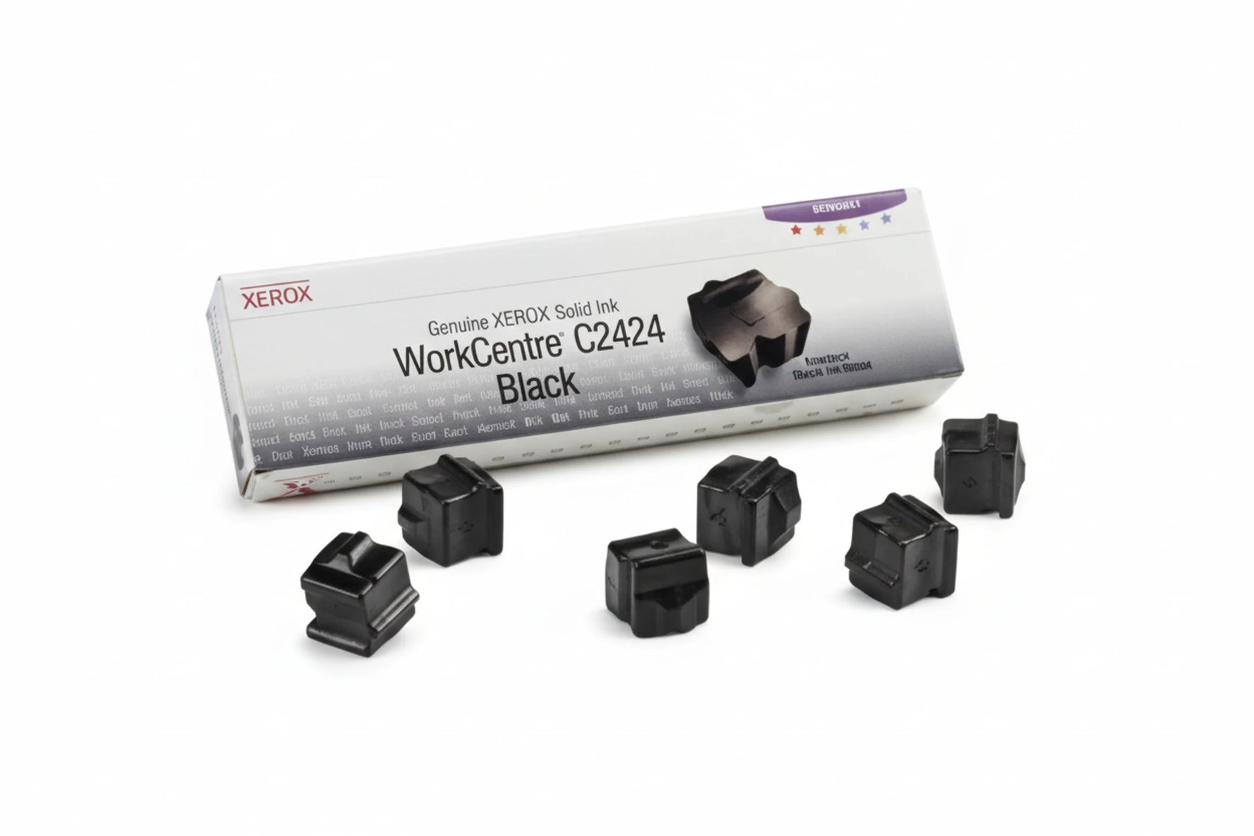 6 יחידות מקורי בצבע שחור XEROX 108R00664  