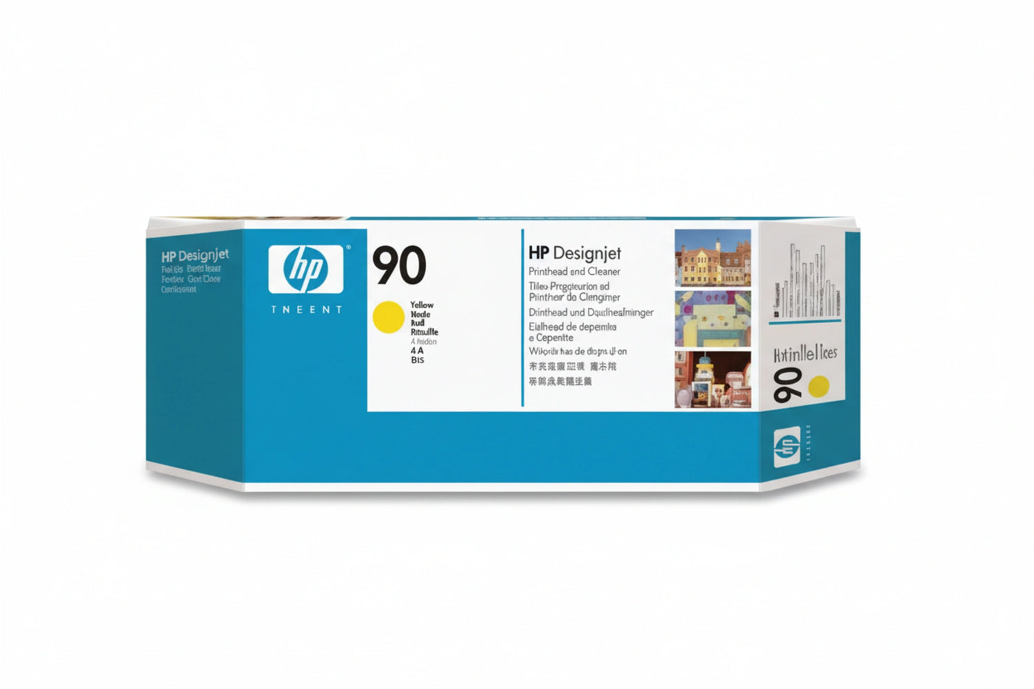 דיו למדפסת HP C5057A- Yellow (90) Printhead and Printhead Cleaner