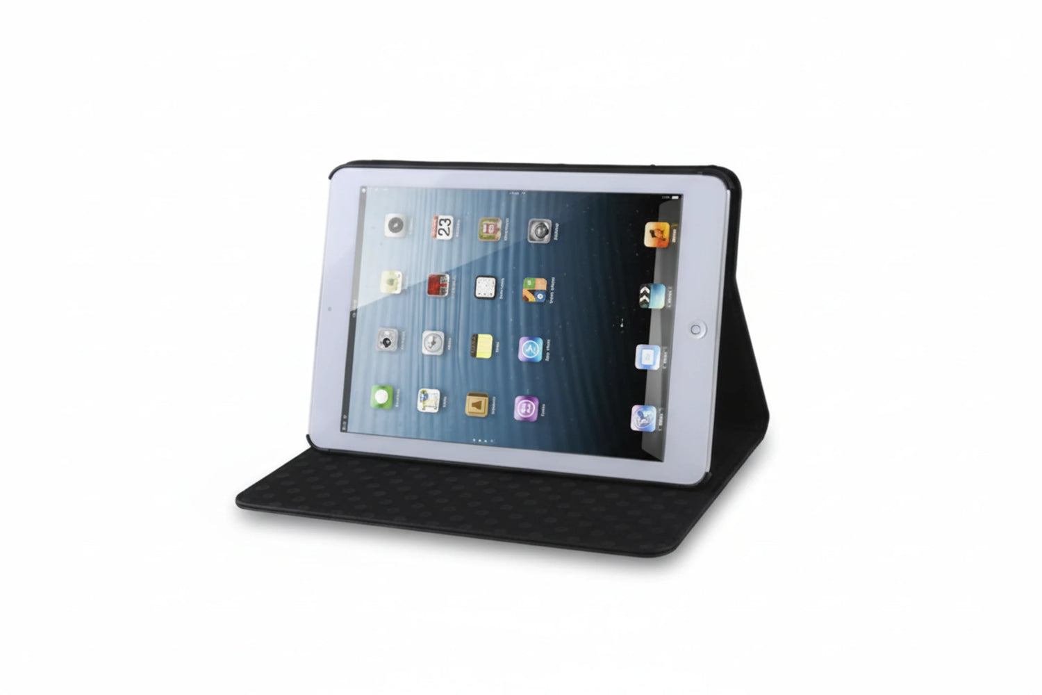 נרתיק עור עם מרקם ליצ`י עבור iPad mini / mini 2 Retina