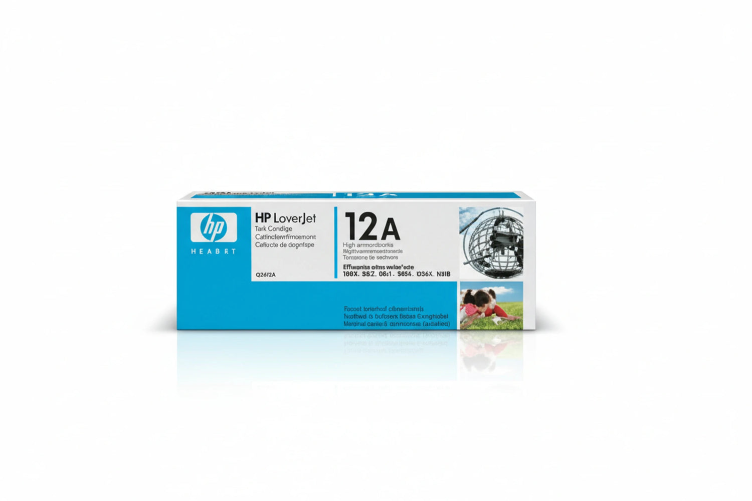 זוג טונרים מקוריים HP Q2612A