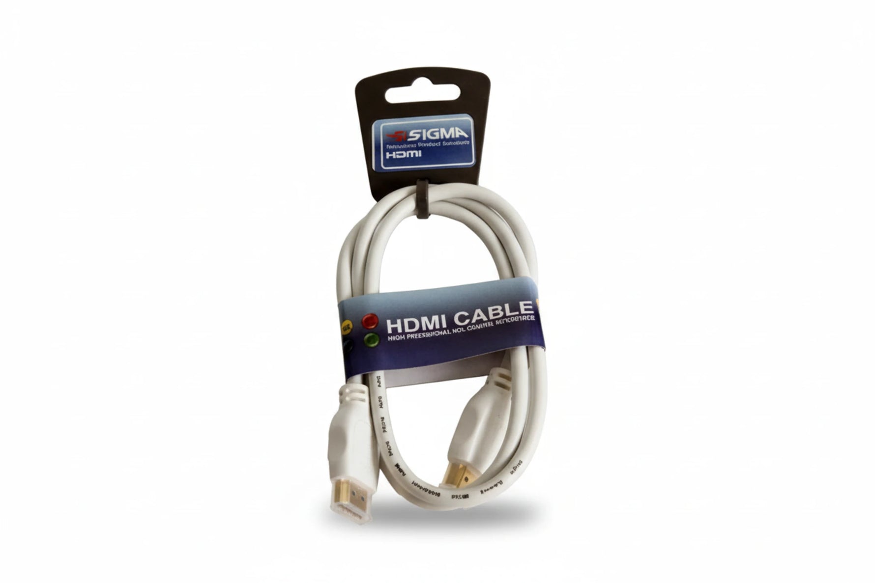 כבל  HDMI-אורך 3 מטר מצופה זהב SI-HDMI-1MSIGMA